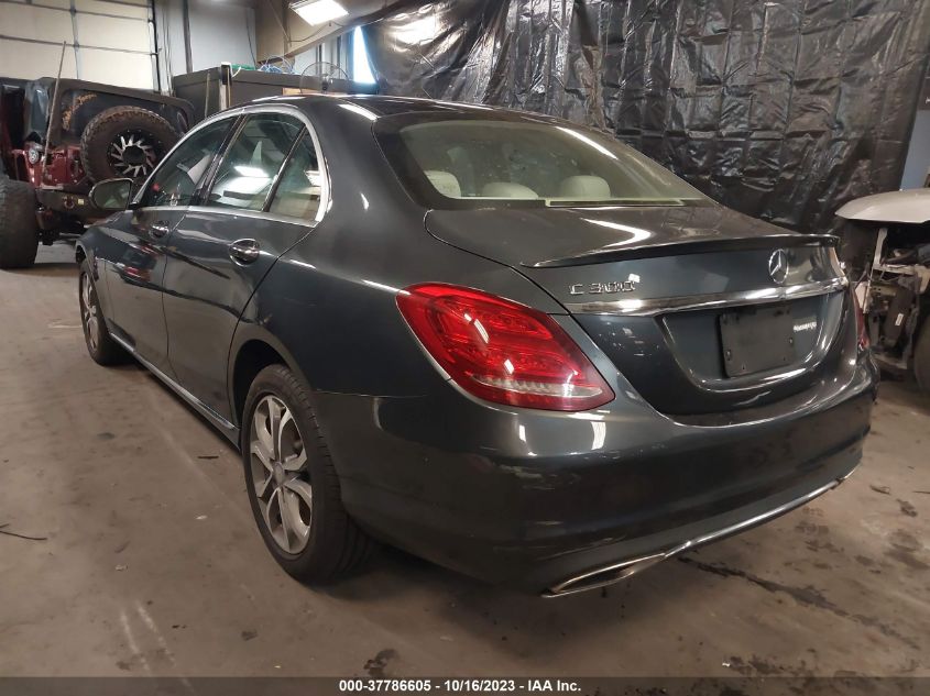 2016 MERCEDES-BENZ C 300 SPORT 4MATIC/LUXURY 4MATIC/4MATIC - 55SWF4KB1GU098285