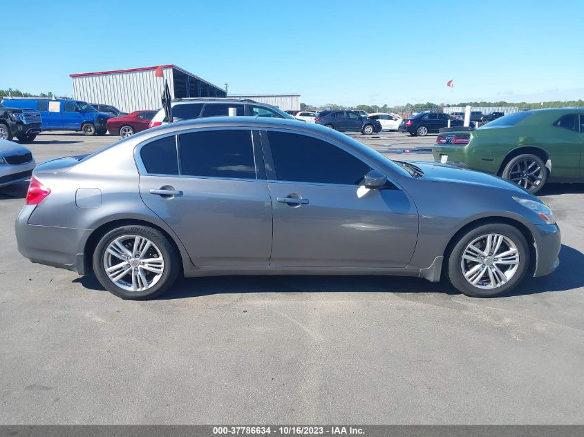2013 INFINITI G37 SEDAN JOURNEY - JN1CV6AP2DM717840