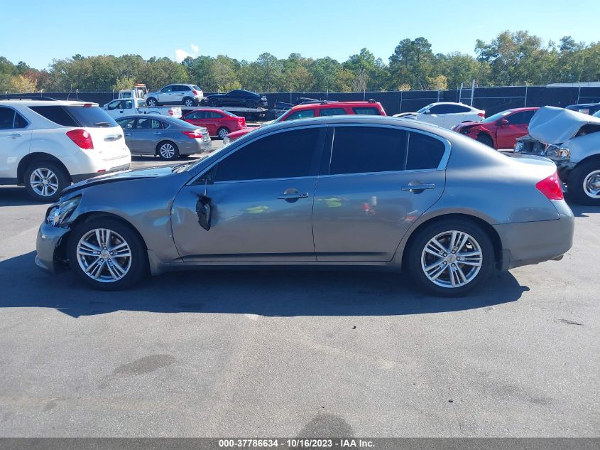 2013 INFINITI G37 SEDAN JOURNEY - JN1CV6AP2DM717840