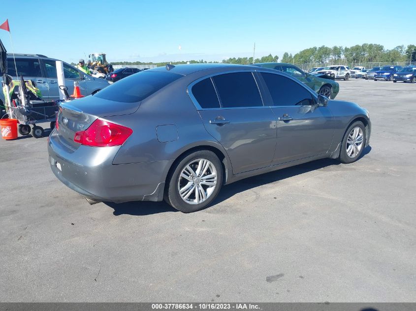 2013 INFINITI G37 SEDAN JOURNEY - JN1CV6AP2DM717840