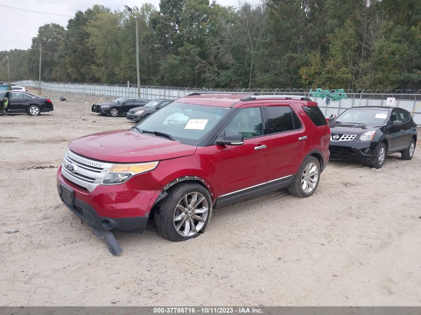 2013 FORD EXPLORER XLT - 1FM5K7D81DGC67634