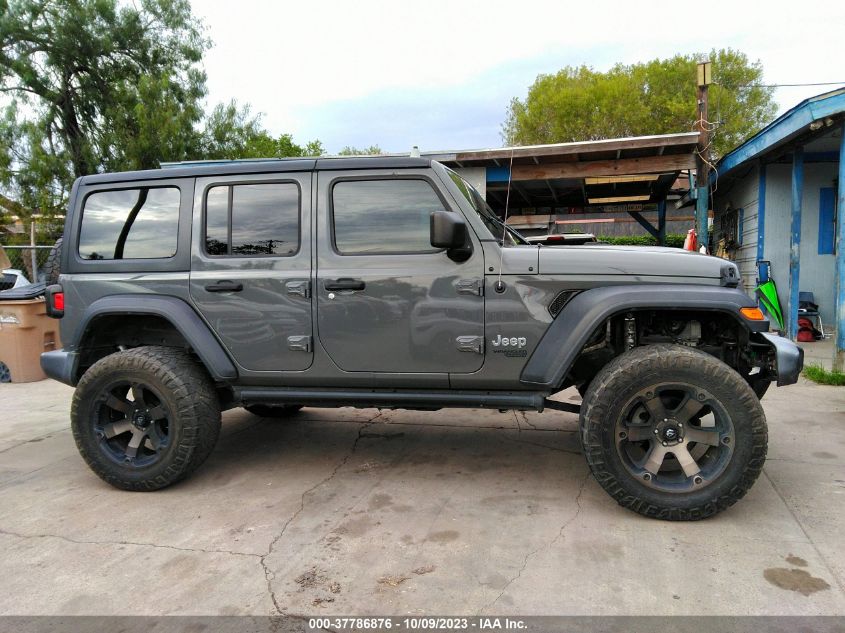 1C4HJXDGXKW530198 Jeep Wrangler Unlimited SPORT S 14