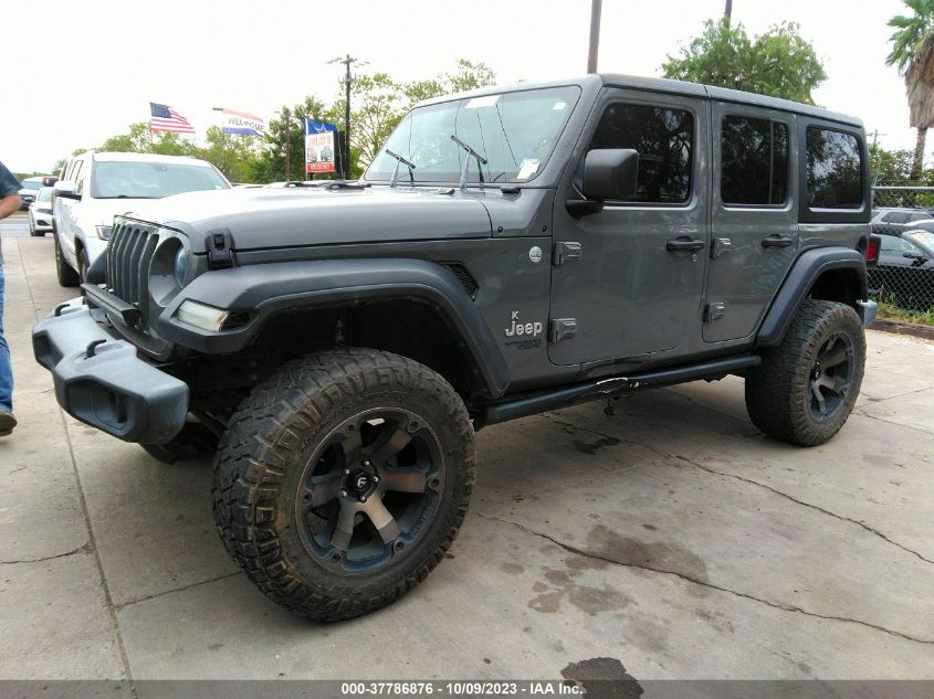 1C4HJXDGXKW530198 Jeep Wrangler Unlimited SPORT S 2