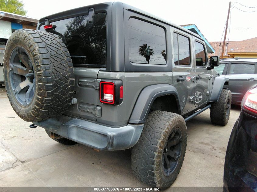 1C4HJXDGXKW530198 Jeep Wrangler Unlimited SPORT S 4