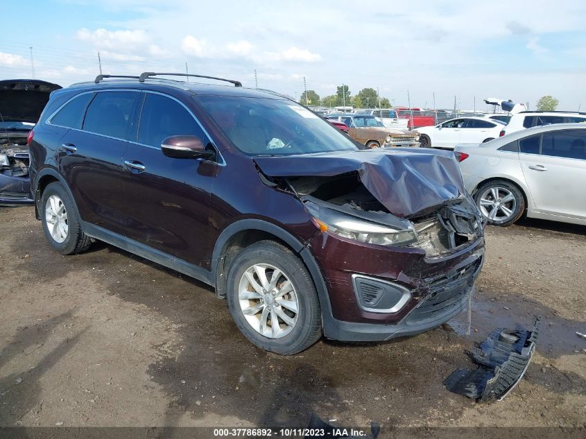 2016 KIA SORENTO LX - 5XYPG4A3XGG041282