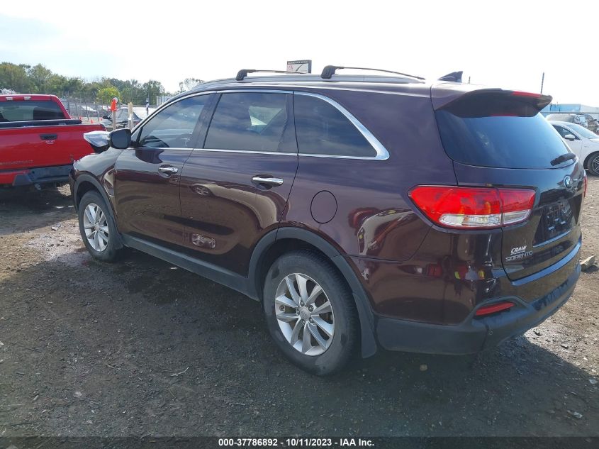 2016 KIA SORENTO LX - 5XYPG4A3XGG041282