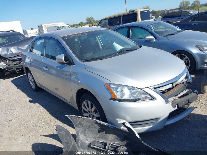 2015 NISSAN SENTRA SR/SL/S/SV/FE+ S - 3N1AB7AP0FL659441