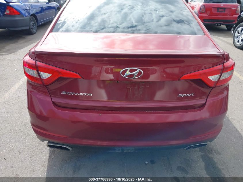 2015 HYUNDAI SONATA 2.4L SPORT - 5NPE34AF3FH193229