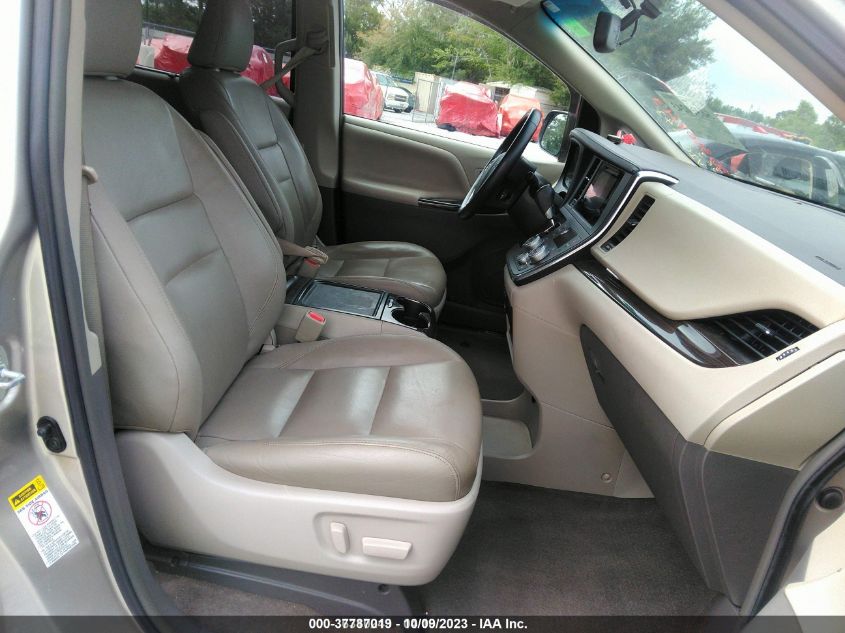 2015 TOYOTA SIENNA XLE/XLE AAS/LTD - 5TDYK3DC0FS531935