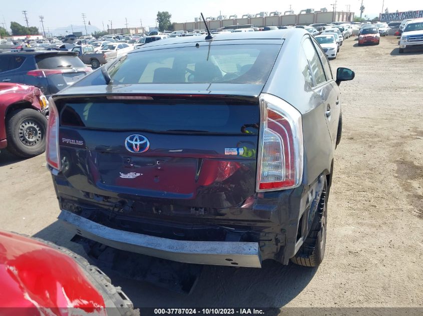 2014 TOYOTA PRIUS FOUR/FIVE/THREE/ONE/TWO - JTDKN3DU1E0368641