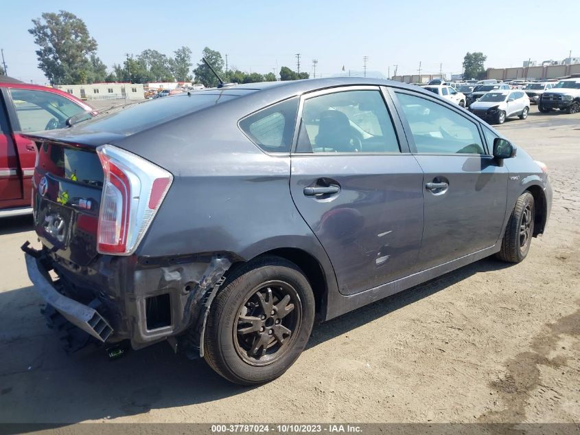 2014 TOYOTA PRIUS FOUR/FIVE/THREE/ONE/TWO - JTDKN3DU1E0368641