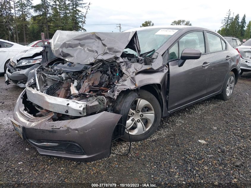 2015 HONDA CIVIC LX - 19XFB2F55FE275057