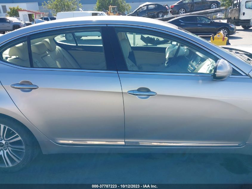2014 KIA CADENZA PREMIUM - KNALN4D71E5152759