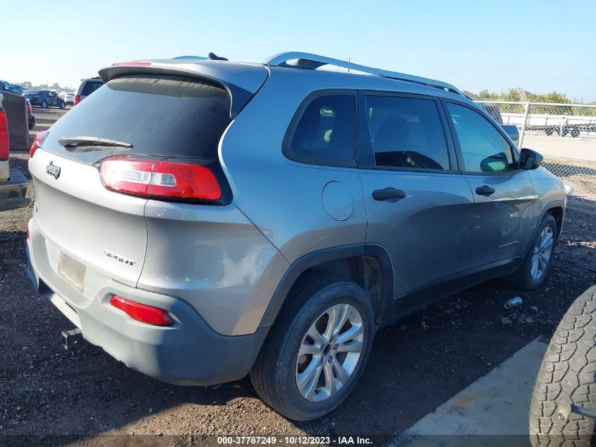 2015 JEEP CHEROKEE SPORT - 1C4PJLAB4FW657659