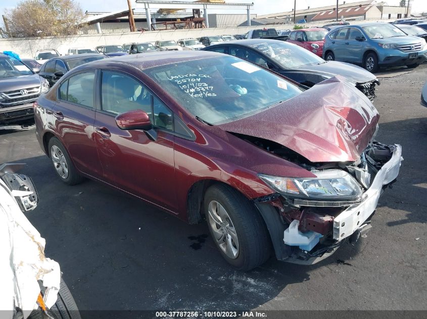 2014 HONDA CIVIC SEDAN LX - 19XFB2F55EE253347