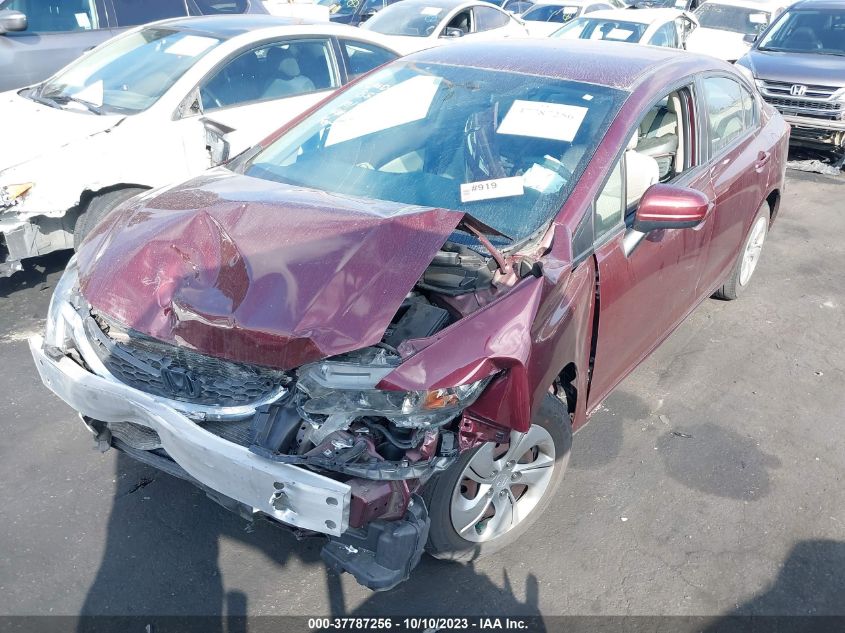 2014 HONDA CIVIC SEDAN LX - 19XFB2F55EE253347