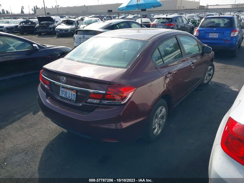 2014 HONDA CIVIC SEDAN LX - 19XFB2F55EE253347