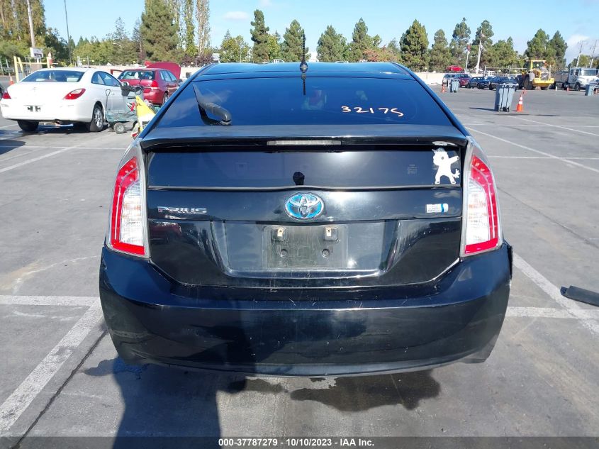 2013 TOYOTA PRIUS ONE/TWO/THREE/FOUR/FIVE - JTDKN3DU2D0343343