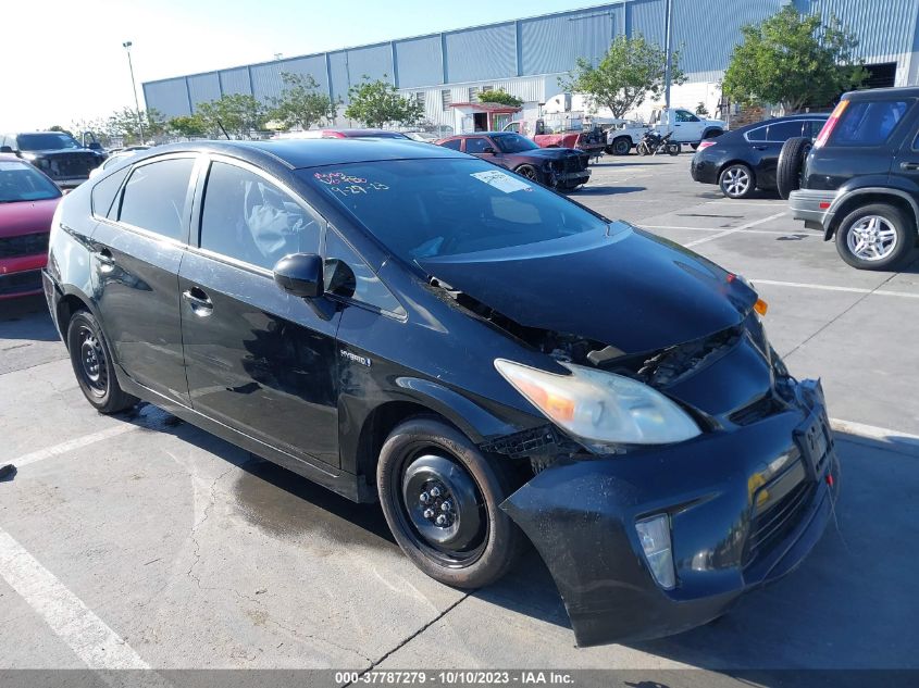 2013 TOYOTA PRIUS ONE/TWO/THREE/FOUR/FIVE - JTDKN3DU2D0343343