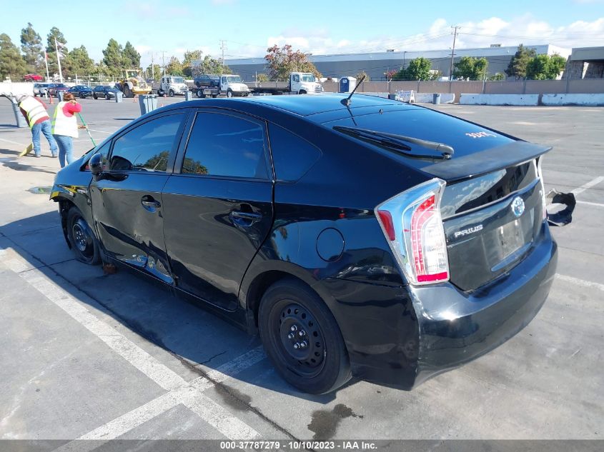 2013 TOYOTA PRIUS ONE/TWO/THREE/FOUR/FIVE - JTDKN3DU2D0343343