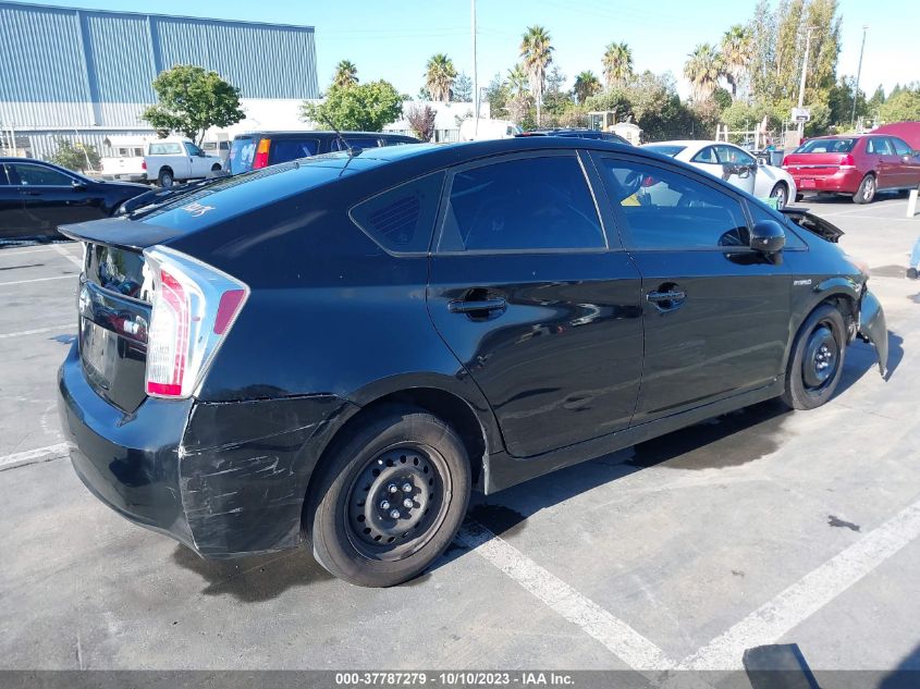 2013 TOYOTA PRIUS ONE/TWO/THREE/FOUR/FIVE - JTDKN3DU2D0343343