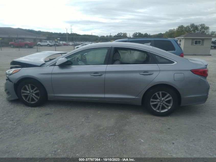 2015 HYUNDAI SONATA 2.4L SE - 5NPE24AF1FH120704