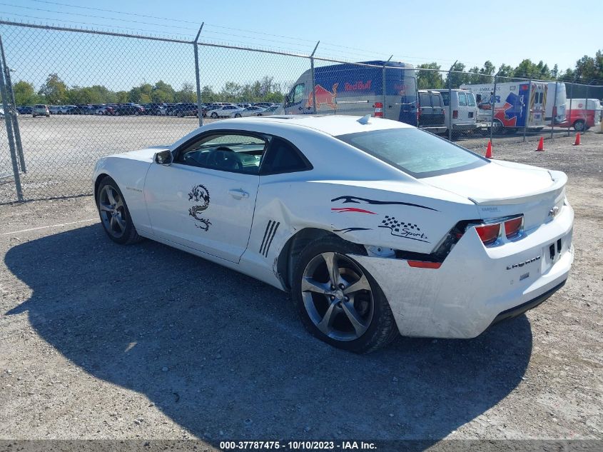 2013 CHEVROLET CAMARO LT - 2G1FC1E30D9184810