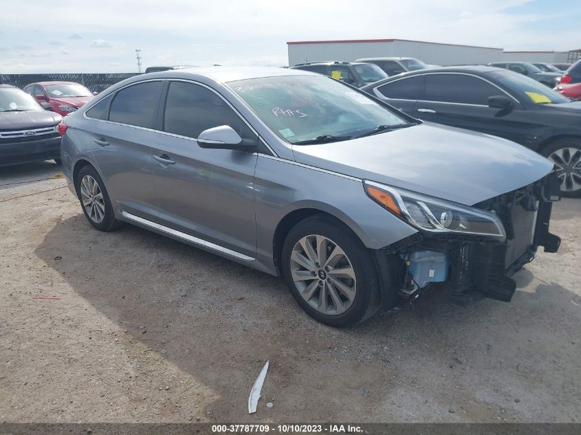 2016 HYUNDAI SONATA 2.4L SPORT - 5NPE34AF5GH289610