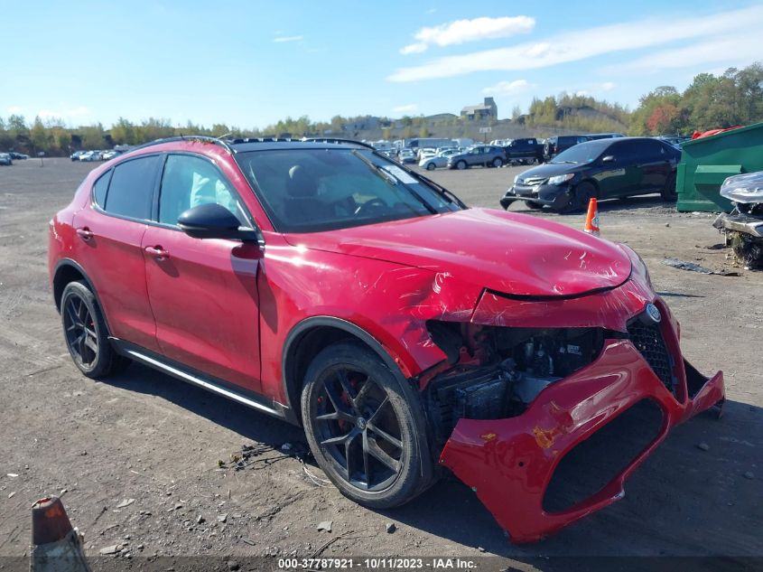 VIN ZASPAKANXK7C50865 Alfa Romeo Stelvio   2019