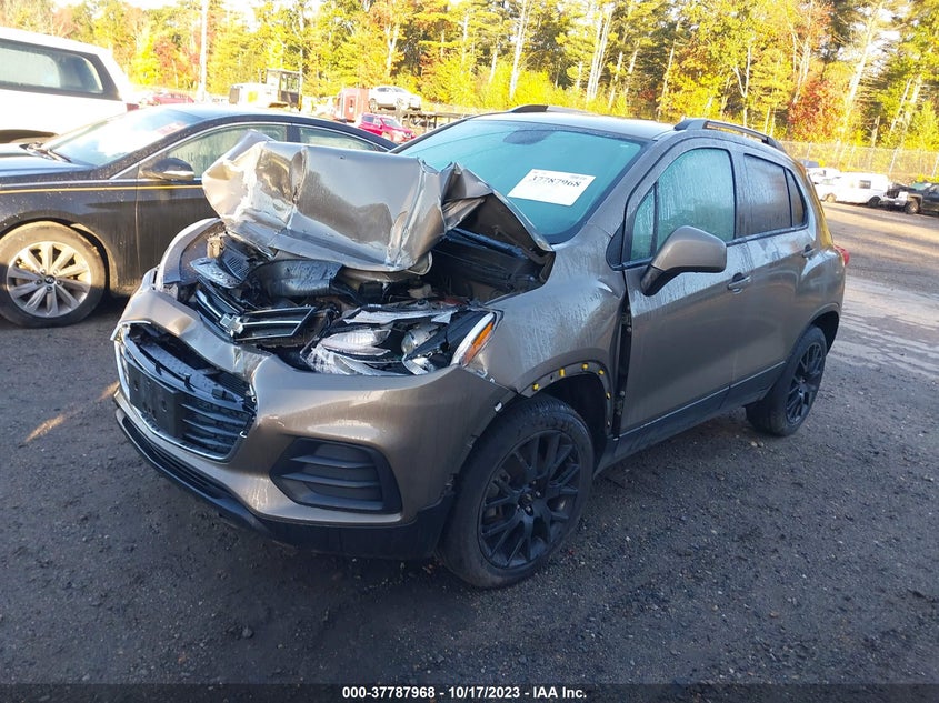 VIN KL7CJPSM6NB530467 2022 CHEVROLET TRAX 1LT