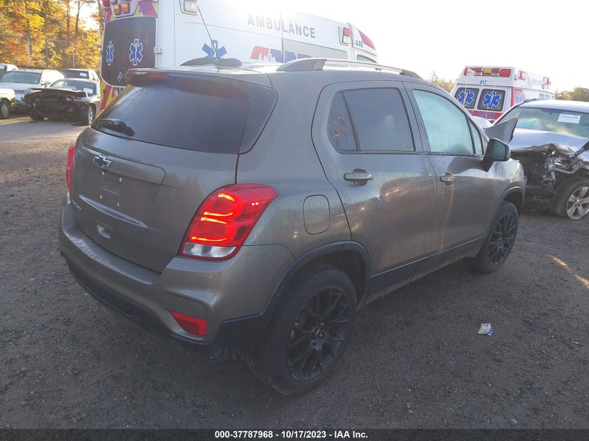 VIN KL7CJPSM6NB530467 2022 CHEVROLET TRAX 1LT