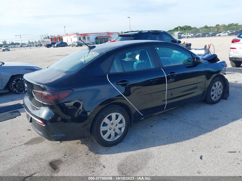2022 KIA RIO LX/S - 3KPA24AD7NE506303