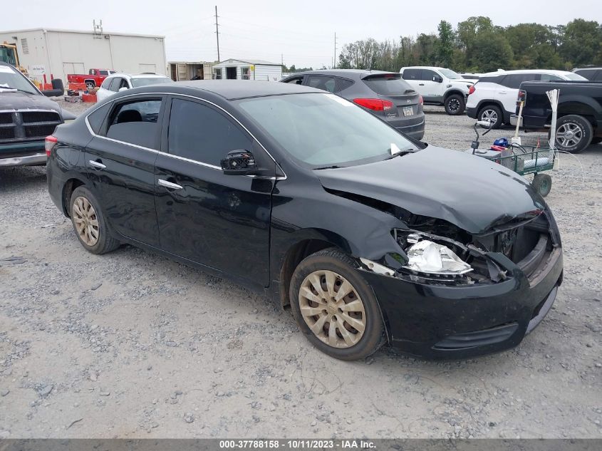 2014 NISSAN SENTRA S/FE+ S/SV/FE+ SV/SR/SL - 3N1AB7AP5EY200701