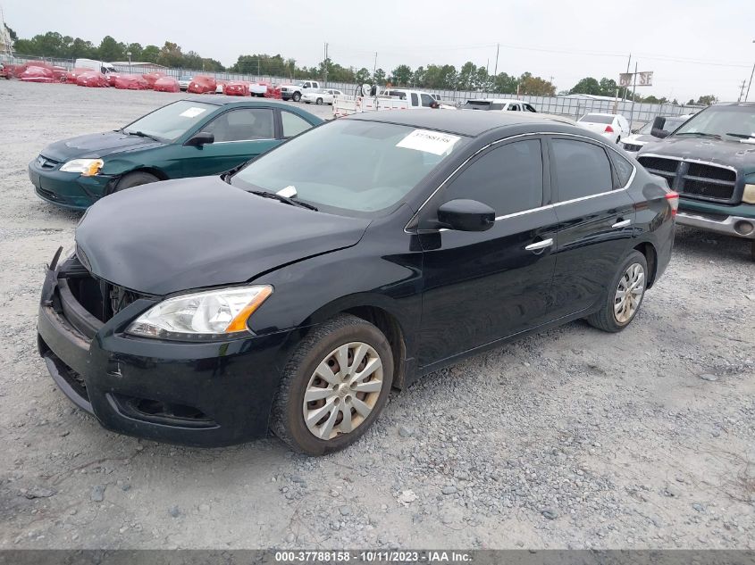 2014 NISSAN SENTRA S/FE+ S/SV/FE+ SV/SR/SL - 3N1AB7AP5EY200701