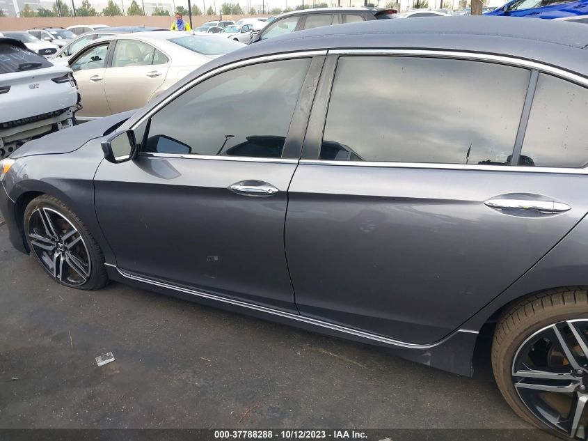 2017 HONDA ACCORD SEDAN SPORT - 1HGCR2F57HA139602