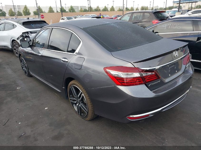 2017 HONDA ACCORD SEDAN SPORT - 1HGCR2F57HA139602