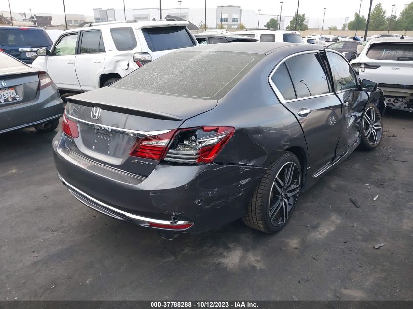 2017 HONDA ACCORD SEDAN SPORT - 1HGCR2F57HA139602