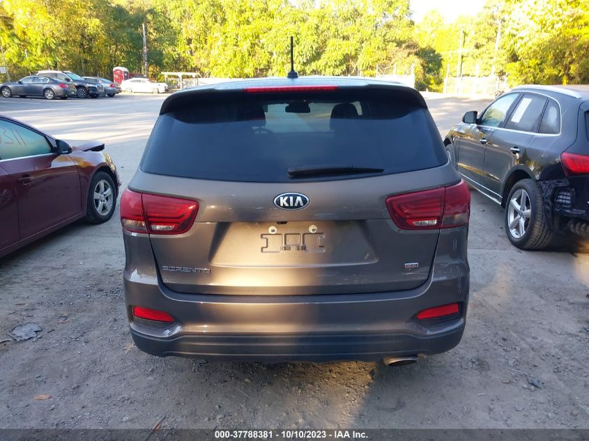 2019 KIA SORENTO L/LX - 5XYPGDA39KG525615