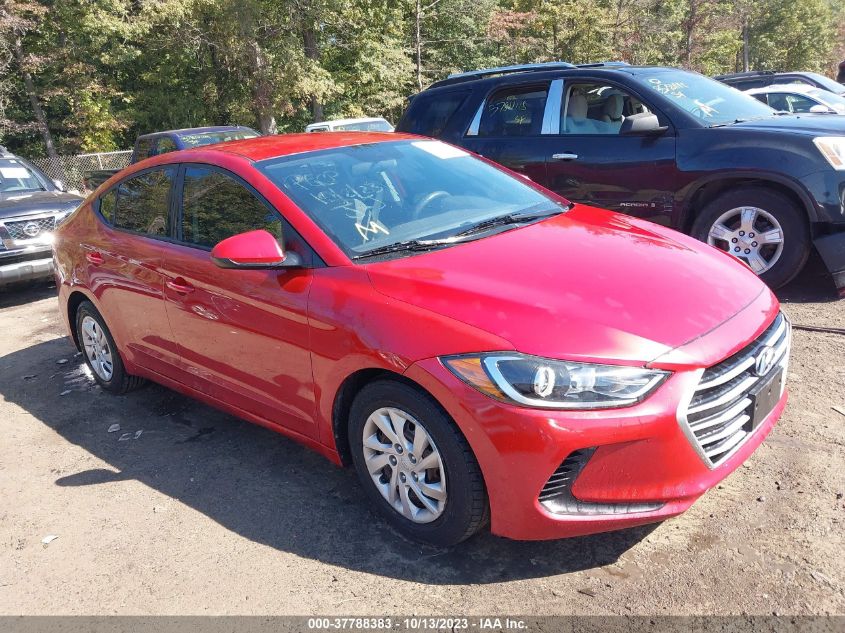 2017 HYUNDAI ELANTRA SE - 5NPD74LFXHH127048