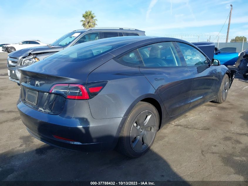 2022 TESLA MODEL 3 - 5YJ3E1EA3NF107249