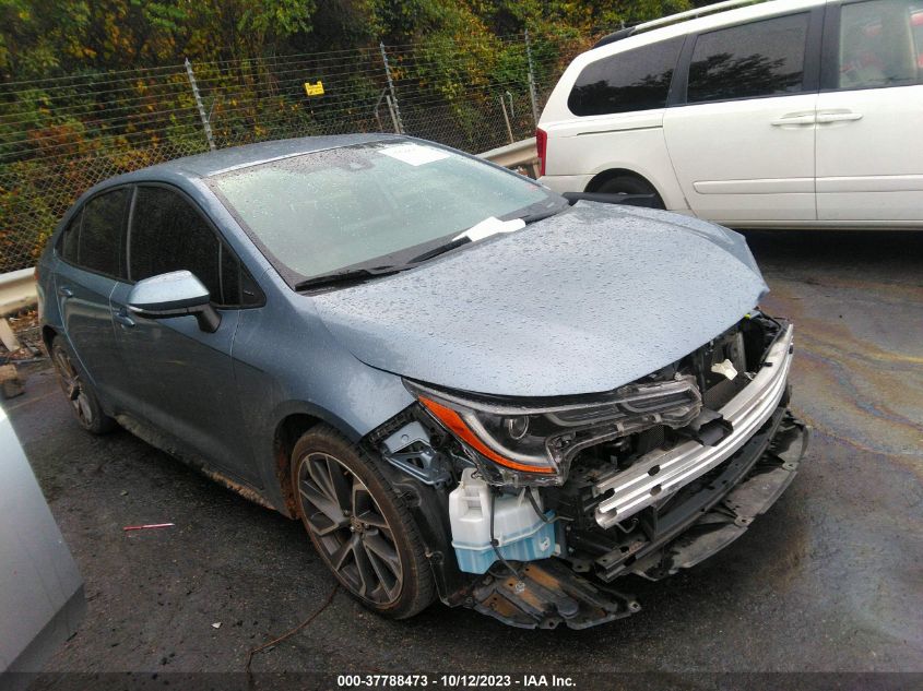 JTDS4MCE7MJ059199 TOYOTA COROLLA SE/NIGHTSHADE/APEX SE 2021