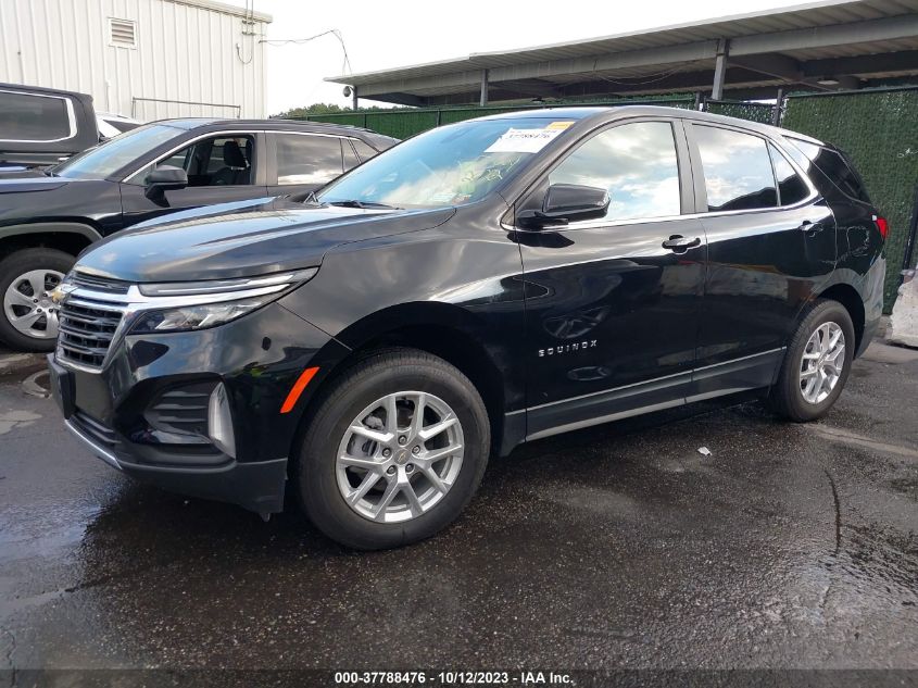 2022 CHEVROLET EQUINOX LT - 3GNAXUEV8NL148863