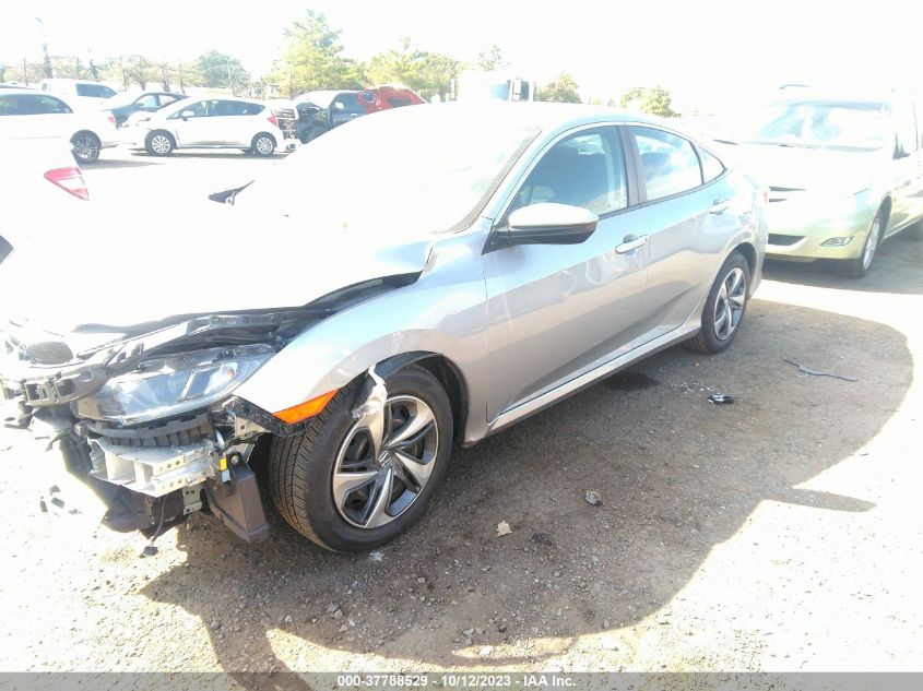 2HGFC2F66KH592934 Honda Civic Sedan LX 2