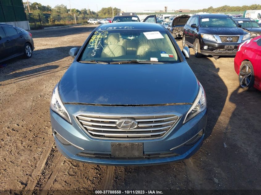 2016 HYUNDAI SONATA 2.4L SE - 5NPE24AF9GH430343