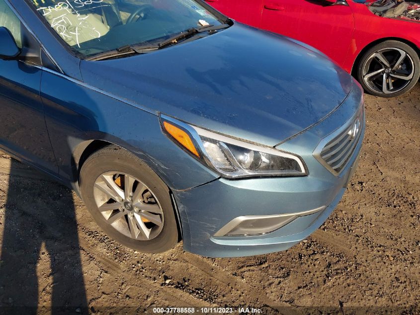 2016 HYUNDAI SONATA 2.4L SE - 5NPE24AF9GH430343