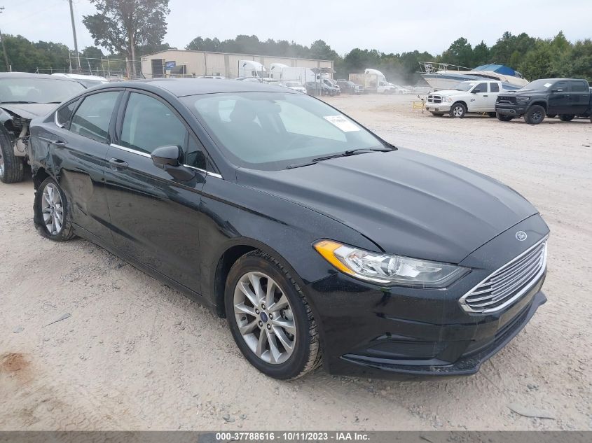 2017 FORD FUSION SE - 3FA6P0HD6HR320468