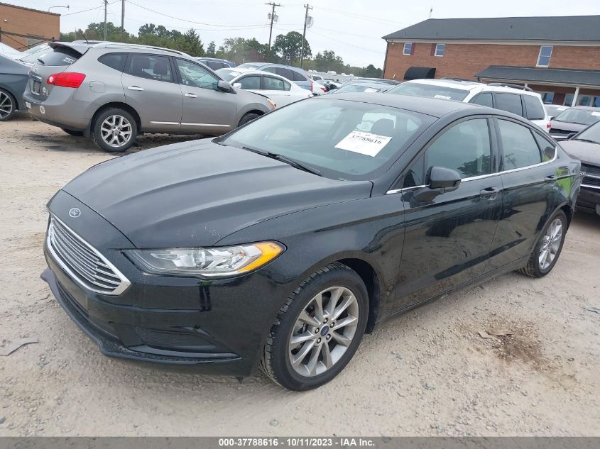 2017 FORD FUSION SE - 3FA6P0HD6HR320468