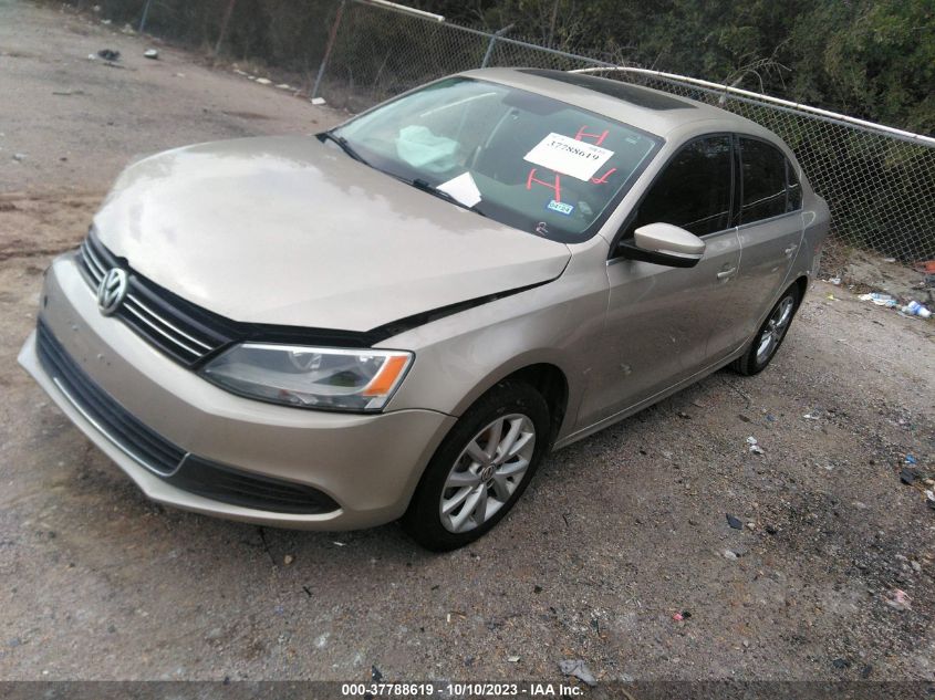 2014 VOLKSWAGEN JETTA SEDAN SE W/CONNECTIVITY/SUNROOF - 3VWD07AJ8EM291754