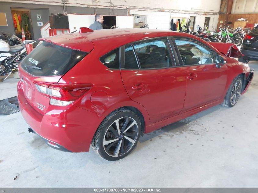 2021 SUBARU IMPREZA SPORT - 4S3GTAJ65M1714351