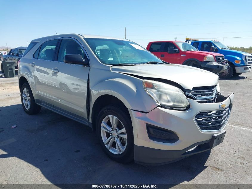 2016 CHEVROLET EQUINOX LS - 2GNALBEK4G1157148